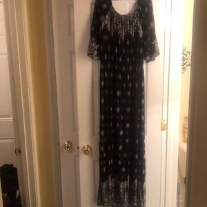 Black and white dress